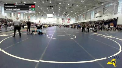 138 lbs Round 5 - Aiyana Santana, Clever Combat vs Aliyah Otto, Revolution Elite Wrestling