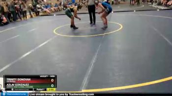 145 lbs Round 1 - Trinity Donovan, Soldotna vs Azlin Gonzalez, Service High School Cougars