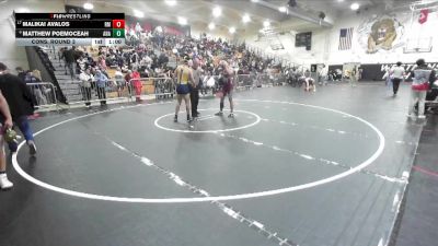 157 lbs Cons. Round 3 - Matthew Poemoceah, Anaheim vs Malikai Avalos, Rancho Mirage