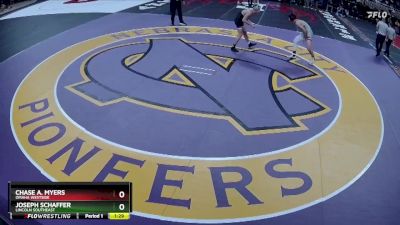 Champ. Round 1 - Joseph Schaffer, Lincoln Southeast vs Chase A. Myers, Omaha Westside