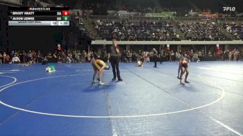 100 lbs Quarterfinal - Brody Kratt, Summit Wrestling Academy vs Jaxon Lemke, Askren Wrestling Academy