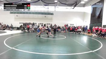 144 lbs Round Of 16 - Rowan Bodden, Foran vs Parker Burns, Rockville