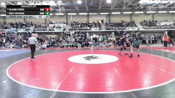 235 lbs Semifinal - Elaine Pinto, Durfee vs Jeily Euceda, Norwalk