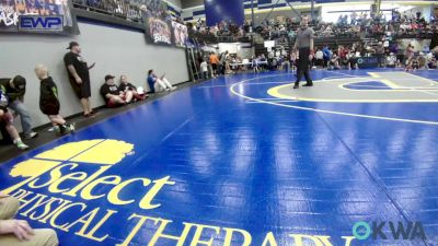 37 lbs Final - Henry Howell, Henryetta Knights Wrestling Club vs Ryker Thompson, Newkirk Takedown Club