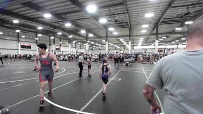 54 lbs Rr Rnd 2 - Cheyenne Pina, Way Out West vs Kaislyn Meckle, McKenzie River Mat Club