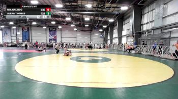 107 lbs Rr Rnd 2 - Mia Galindo, Next Level Wrestling Club vs Alexa Thomas, Team RJN Green