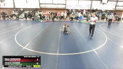 57 lbs Cons. Round 2 - Beau Sorenson, Ravage Wrestling Club vs Mason Monroe, Millard County Wrestling