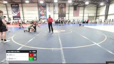 135 lbs Rr Rnd 1 - Mathias Hill, Ohio Titan Scarlet vs Jonah Dixon, Iron Faith Wrestling