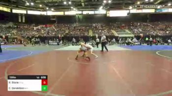 138 lbs Consi Of 32 #2 - Riggin Stone, Eagle High School vs Charlie Donaldson, Box Elder