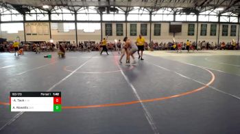 163-173 lbs Champ. Round 1 - Alexander Tack, Unattached vs Aidan Rowells, ISI