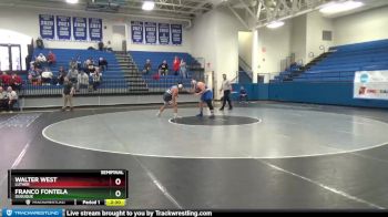 285 lbs Semifinal - Walter West, Luther vs Franco Fontela, Dubuque