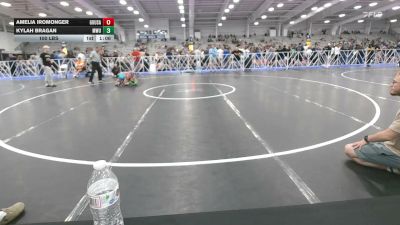 100 lbs Rr Rnd 3 - Amelia Iromonger, Ground Up USA Divas - HSG vs Kylah Bragan, MetroWest United Teal - HSG