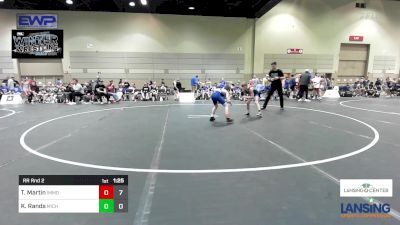 85 lbs Rr Rnd 2 - Ty Martin, Immortal Athletics WC vs Kayden Rands, Michigan Premier WC - (B)