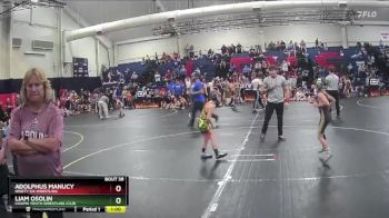 66 lbs Quarterfinal - Liam Osolin, Chapin Youth Wrestling Club vs Adolphus Manucy, Ninety Six Wrestling