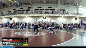 138 lbs Cons. Round 2 - Parker Culp, HSE Wrestling Club vs Riley Cox, Perry Meridian Wrestling Club