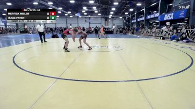 160 lbs Consi Of 32 #2 - Merrick Miller, FL vs Isaac Fayer, FL