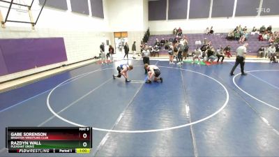 200 lbs Round 3 - Razdyn Wall, Pleasant Grove vs Gabe Sorenson, Brighton Wrestling Club