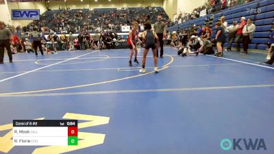 61 lbs Consi Of 8 #2 - Ryker Moak, Carl Albert vs Royce Florie, Cyclone Wrestling Club