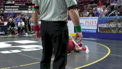114 lbs First Round - Elijah Heimbach, Liberty vs Thunder Beard, Central Dauphin