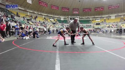 67 lbs Semifinal - Ellie Freeman, Mountain Home Flyers Youth Wrestling Club vs Owen Green, Team Conquer Wrestling