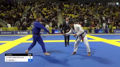 ARTUR DOS SANTOS OLIVEIRA vs DANIEL MAIRA 2024 World Jiu-Jitsu IBJJF Championship