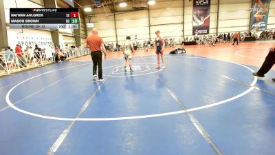 100 lbs Round Of 32 - Dakota Sandy, PA vs Justin Jani, NJ