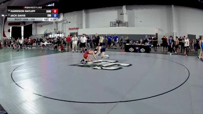 150 lbs Cons. Round 4 - Harrison Ratliff, Southeast Ohio Wrestling Club vs Jack Davis, Contenders Wrestling Academy