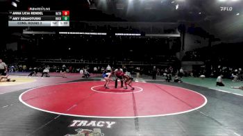 115 lbs Cons. Round 3 - AnnA`Licia Rendel, Natomas vs Amy Drahotuski, Rocklin
