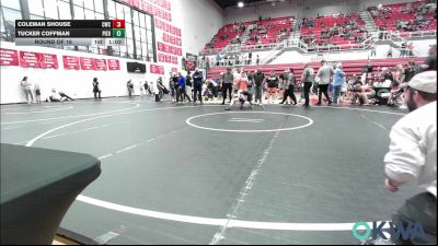 84 lbs Round Of 16 - Coleman Shouse, Cowboy Wrestling Club vs Tucker Coffman, Piedmont