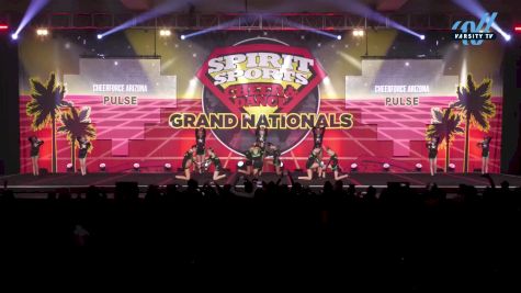 CheerForce Arizona - PULSE [2024 L1 Junior - Small Day 1] 2024 Spirit Sports Grand Nationals