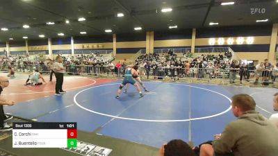 165 lbs Round Of 32 - Christian Carchi, Simi Valley HS vs Jimmy Buentello, Fourth Chamber WC