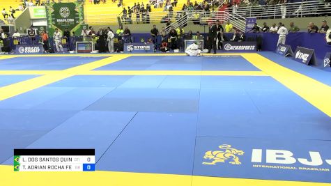 LUCAS DOS SANTOS QUINTELA vs THIAGO ADRIAN ROCHA FERNANDES 2024 Brasileiro Jiu-Jitsu IBJJF
