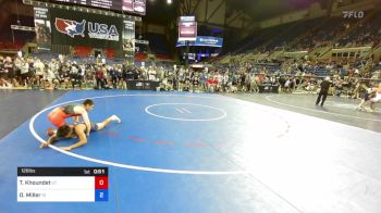 126 lbs Cons 64 #1 - Tyler Khoundet, Utah vs Draken Miller, Idaho