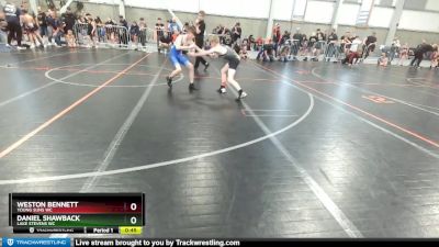 91-95 lbs Round 1 - Weston Bennett, Young Suns WC vs Daniel Shawback, Lake Stevens WC