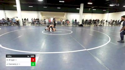 112 lbs Consi Of 8 #1 - Alexander Briggs, OH vs Jeremy Cannedy Jr, VA