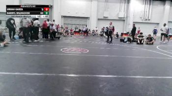 129 lbs 1st Place Match - Darryl Wildgoose, Hampton High School vs Urijah Garza, Top Rank