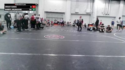 129 lbs 1st Place Match - Darryl Wildgoose, Hampton High School vs Urijah Garza, Top Rank