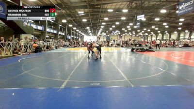 132 lbs Rr Rnd 3 - George McAteer, MetroWest United Black vs Harrison Dea, Patton Trained Blue