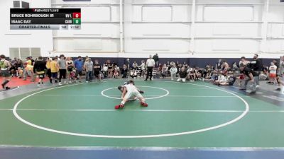 133 lbs Quarterfinal - Bruce Rohrbough Jr, WV Lunatics-MS vs Isaac Day, Carrollton Warrior-MS