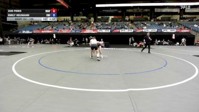 138 lbs Cons. Round 2 - Zoe Fries, Missouri Baptist vs Emily Neumann, Central Methodist