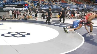 165 lbs Champ. Rd Of 16 - Zaiden Rosenthal, Utah vs Forrest Uhing, Nebraska