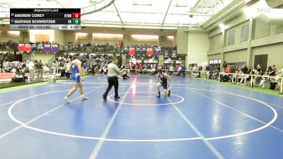 175 lbs Round Of 32 - Andrew Corey, Newtown vs Mathias Schweitzer, Haddam-Killingworth