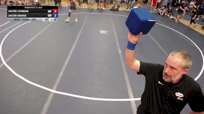 120 lbs Cons. Semis - Jacob Lehman, Scott West Panthers vs Jacob Kranz, Super D Wrestling
