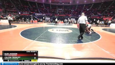 2A 220 lbs Cons. Round 3 - Alex Jackson, Midlothian (Bremen) vs Colton Crowley, Mahomet (M.-Seymour)