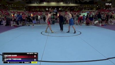 138 lbs Cons. Round 3 - Fischer Barr, MO vs Hunter Thiemann, MO