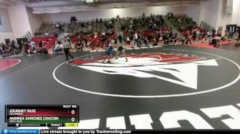 115 lbs Semifinal - Journey Ruiz, Columbine vs Andrea Sanchez Chacon, Vista Peak