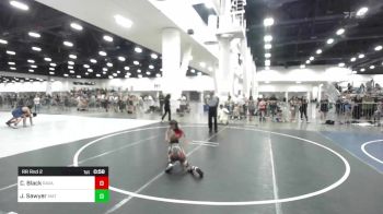46 lbs Rr Rnd 2 - Colten Black, Ravage WC vs Jacob Sawyer, Mat Demon WC