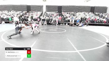 165-A lbs Quarterfinal - Nick Nettleton, Wrecking Crew vs Ismail Abdussamad, Orchard South WC