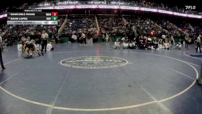 4A 190 lbs Cons. Round 3 - Gavin Lopez, Green Hope vs Giancarlo Evans, William Amos Hough High School