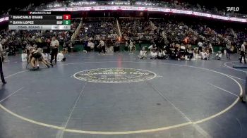 4A 190 lbs Cons. Round 3 - Gavin Lopez, Green Hope vs Giancarlo Evans, William Amos Hough High School